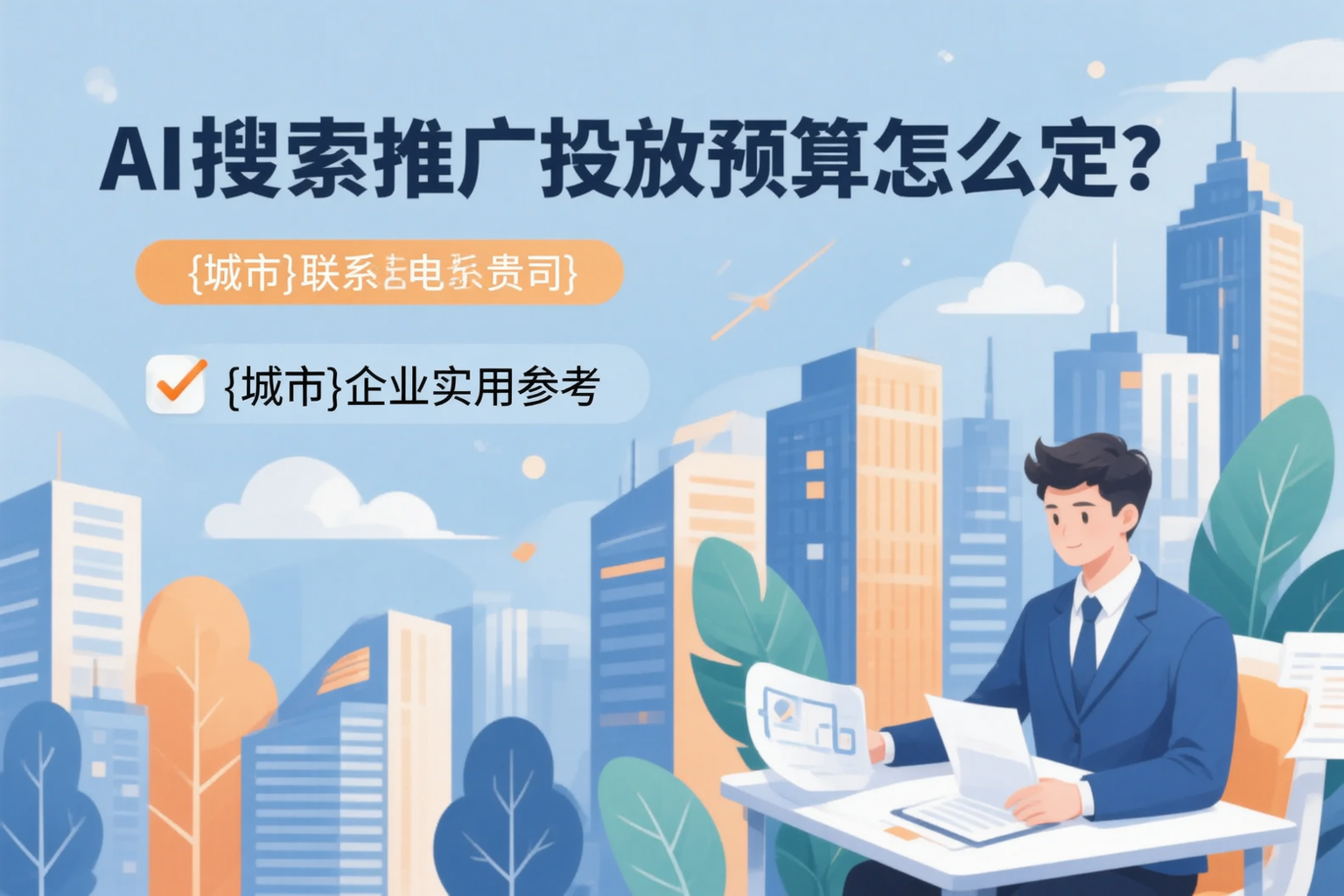 AI搜索推广投放预算怎么定？钦州企业实用参考