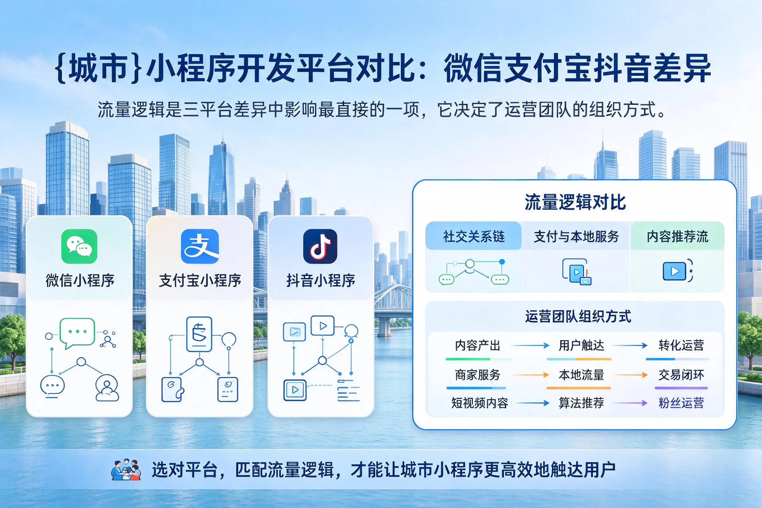 钦州小程序开发平台对比：微信支付宝抖音差异
