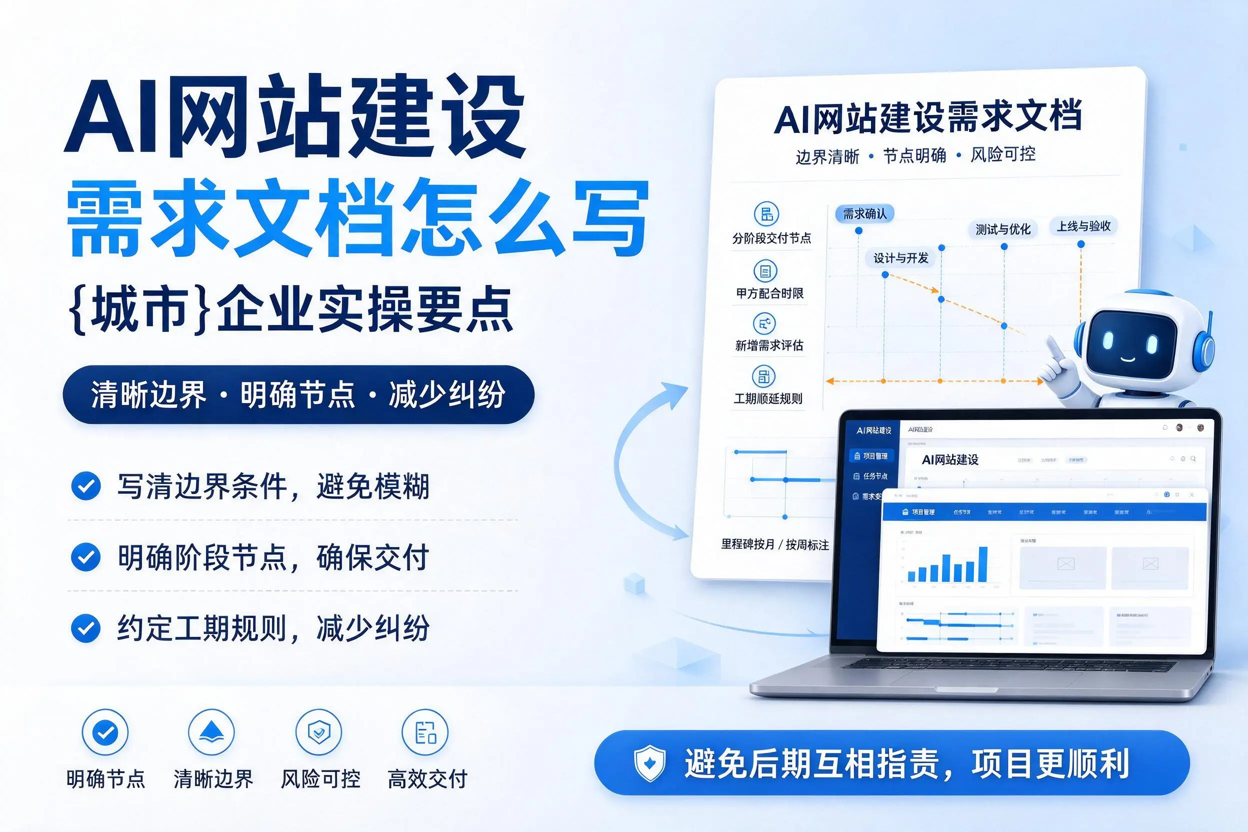 AI网站建设需求文档怎么写，钦州企业实操要点