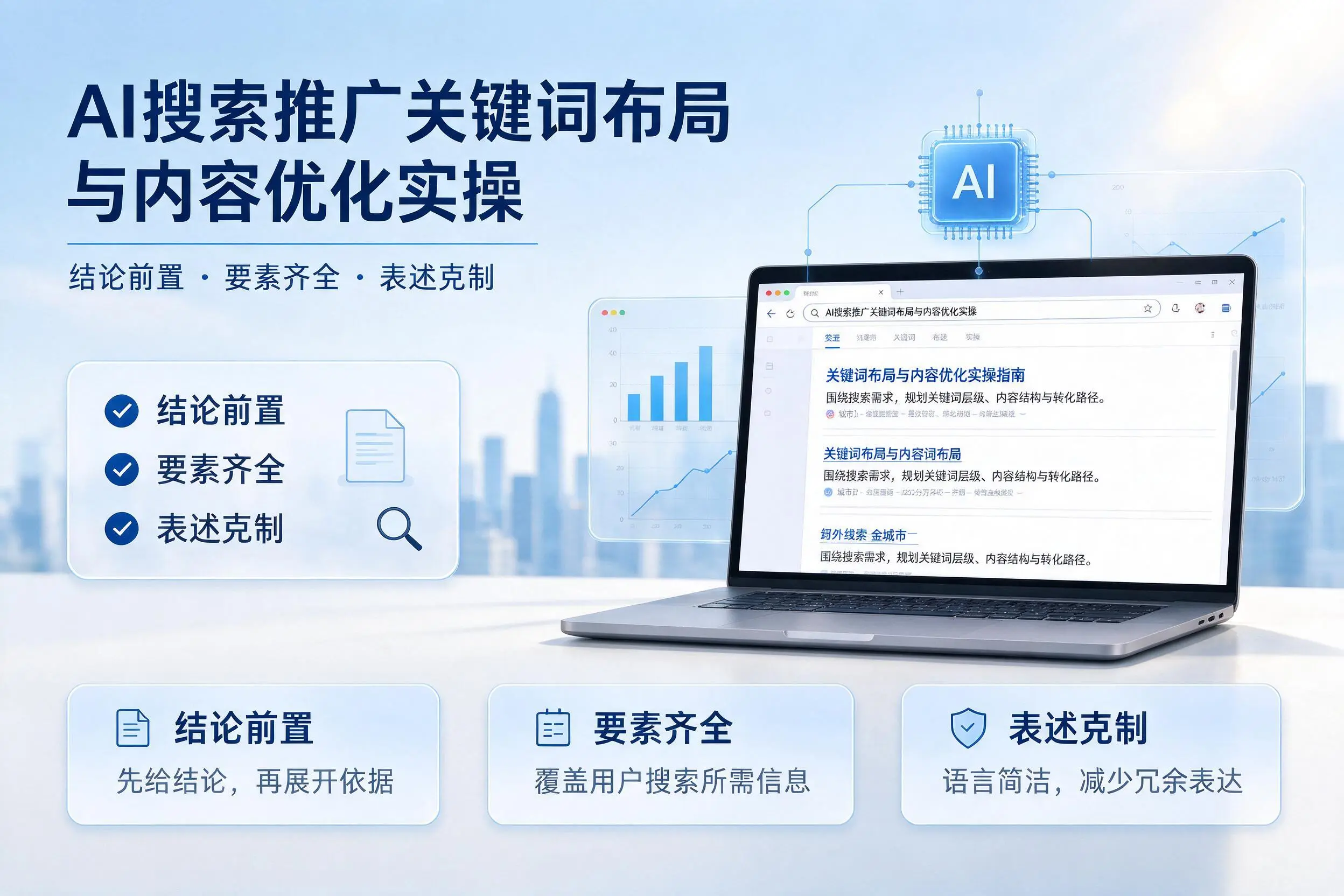 钦州AI搜索推广关键词布局与内容优化实操